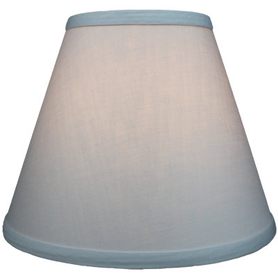 7.5\" H x 10\" W Empire Lamp Shade - (Spider Attachment)
INCOMPLETE 