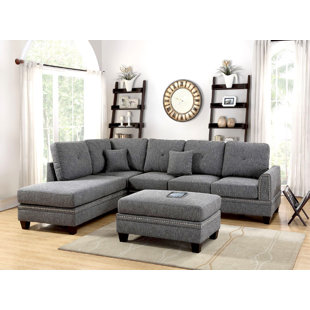 Go to store & view more images Chapin Reversible Sectional by Alcott Hill