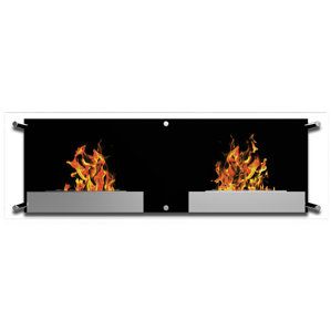 Mora Ventless Wall Mount Bio-Ethanol Fireplace by Elite Flame