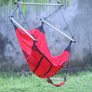 Go to store & view more images Parachute Nylon Chair Hammock by Novica
