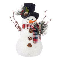 Ships From USA Snowman 3-tier Santa Hat 