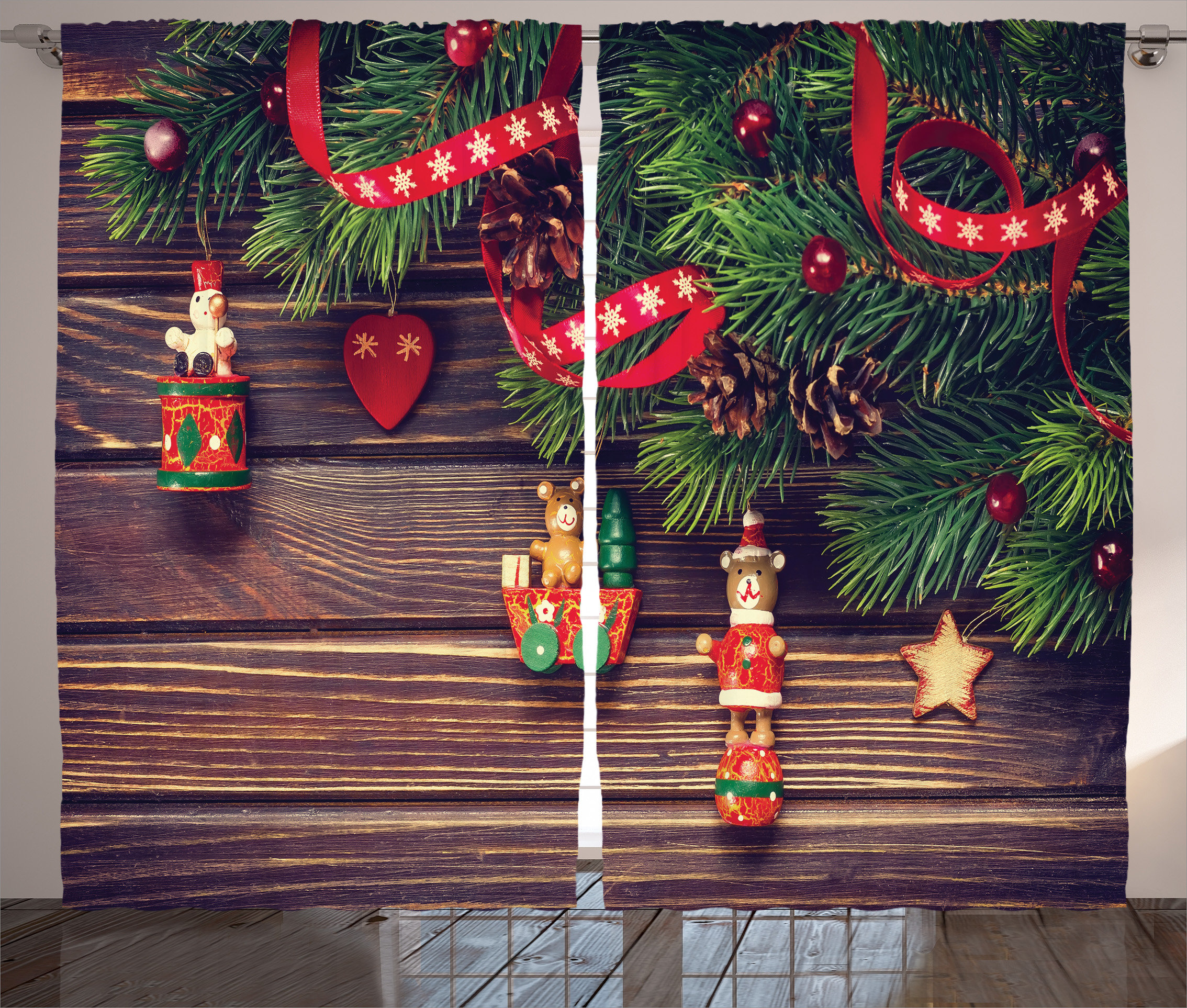 the holiday aisle christmas decorations rustic wood backdrop december old christmas time theme jesus ribbon graphic print text semi sheer rod pocket - Old Christmas Decorations the holiday aisle christmas decorations rustic wood backdrop december old christmas time theme jesus ribbon graphic print text semi sheer rod pocket - Old Christmas Decorations