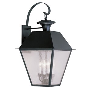 Cynda 4-Light Outdoor Wall Lantern