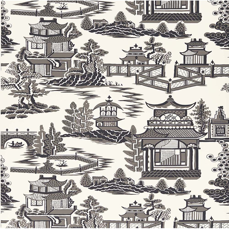 Schumacher Nanjing 13 5 L X 27 W Wallpaper Roll Perigold