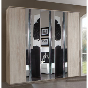 Schwebetürenschrank Diva, 210 cm H x 225 cm B x..
