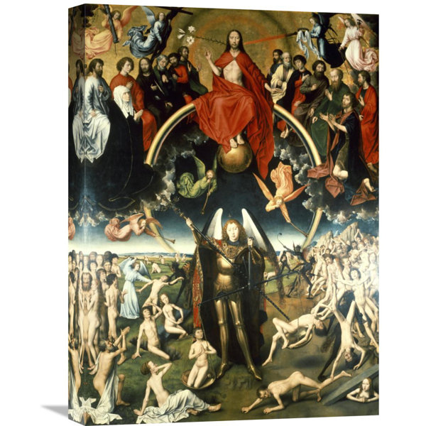 Global Gallery The Last Judgement By Hans Memling Painting Print On Wrapped Canvas Wayfair
