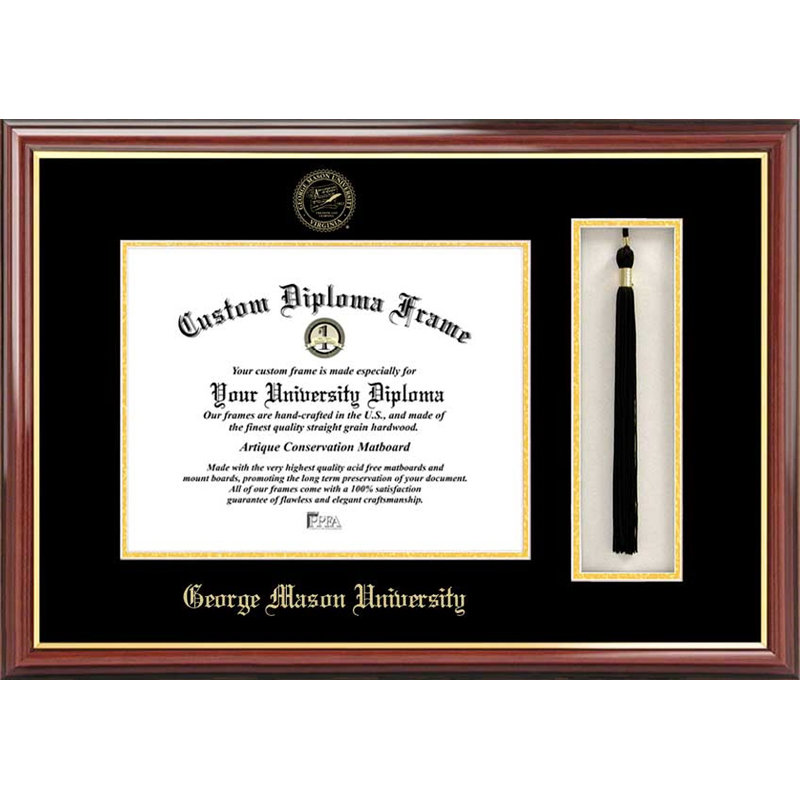 Diploma Frame Deals George Mason University Petite Tassel Picture Frame Wayfair