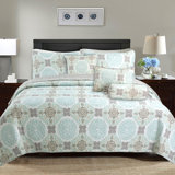 Light Aqua Bedspread Wayfair
