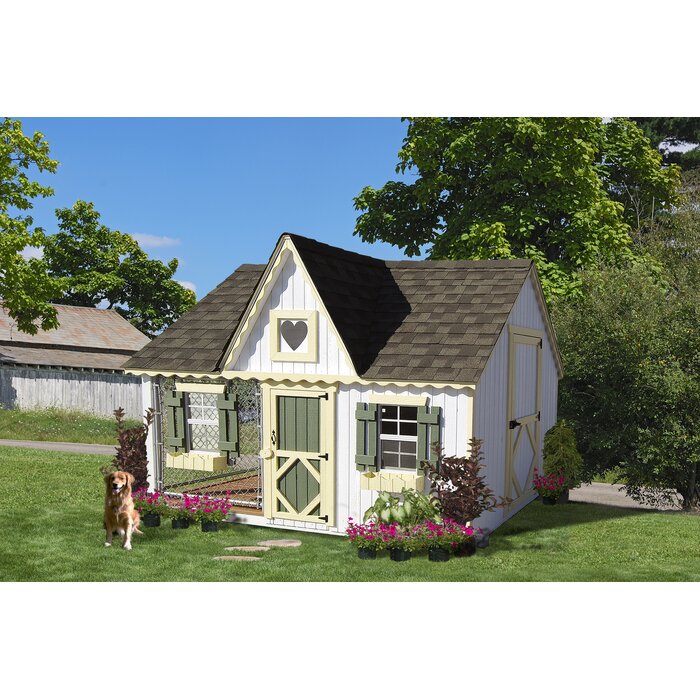 Little Cottage Company Victorian Cottage Kennel Dog House Wayfair Ca
