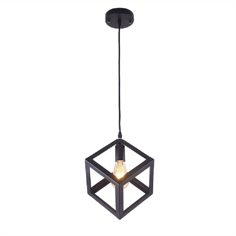 Obrien Modern Metal Ceiling 1 Light Square Pendant