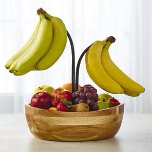 Vienna Fruit Bowl with Double Banana Hook