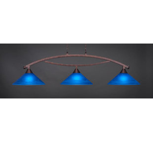 Go to store & view more images Red Barrel Studio Eisenhauer 3-Light Billiard Pendant