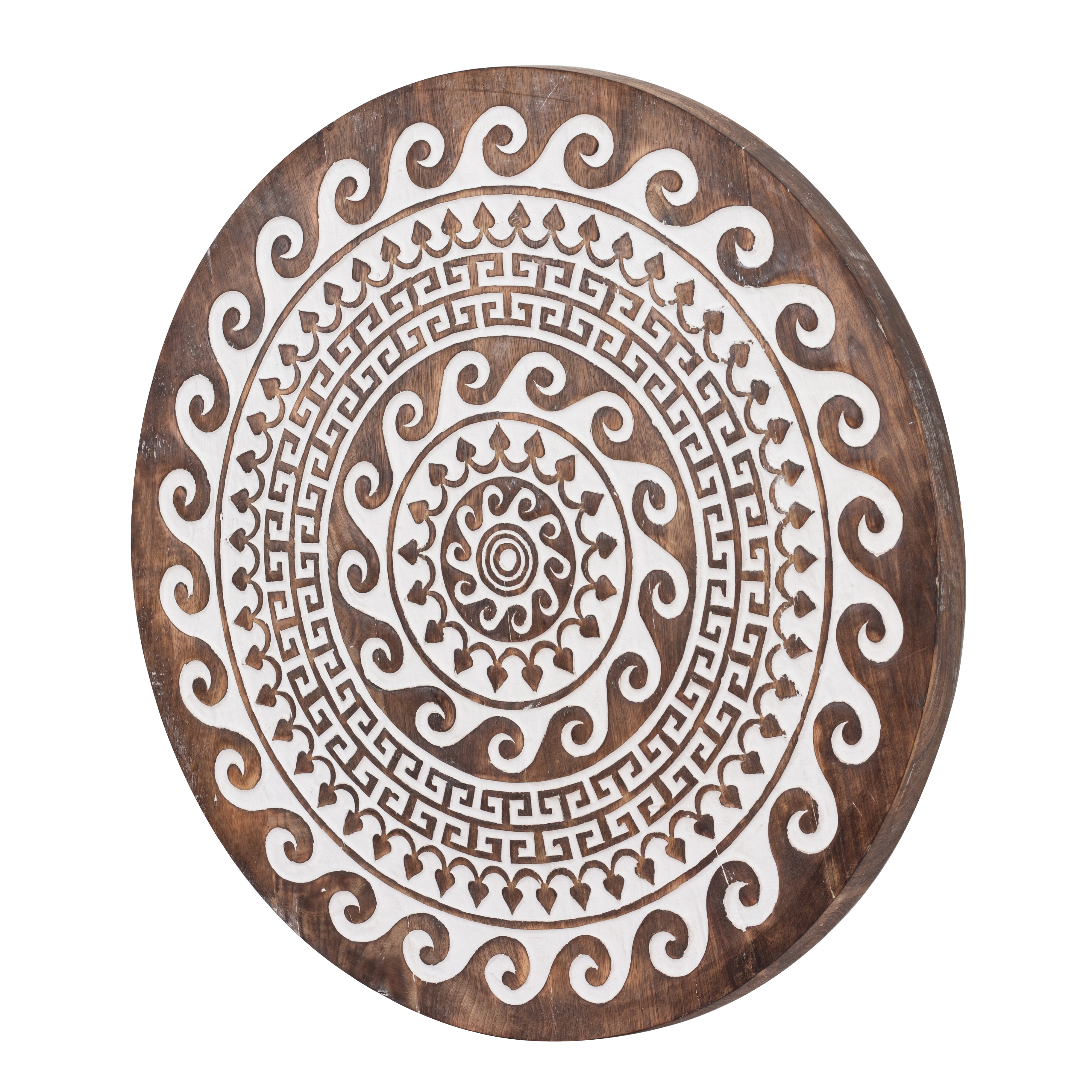Latitude Vive Round Wall Art With Bohemian Design Wayfair.co.uk