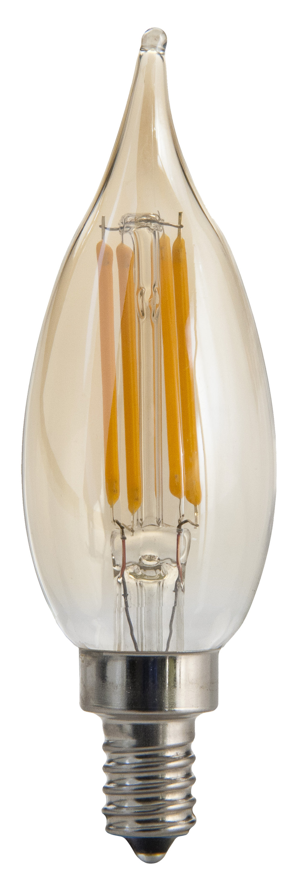 Bright33 4 Watt 40 Watt Equivalent Ca10 Led Dimmable Light Bulb Warm White 2220k E12 Candelabra Base Wayfair