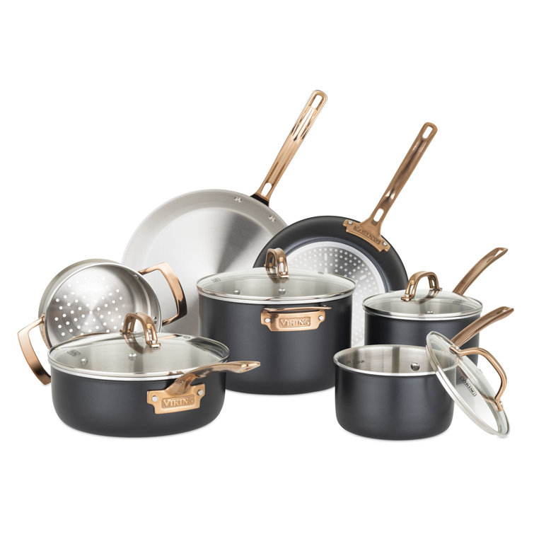 Viking Tri-Ply 11-Piece Cookware Set