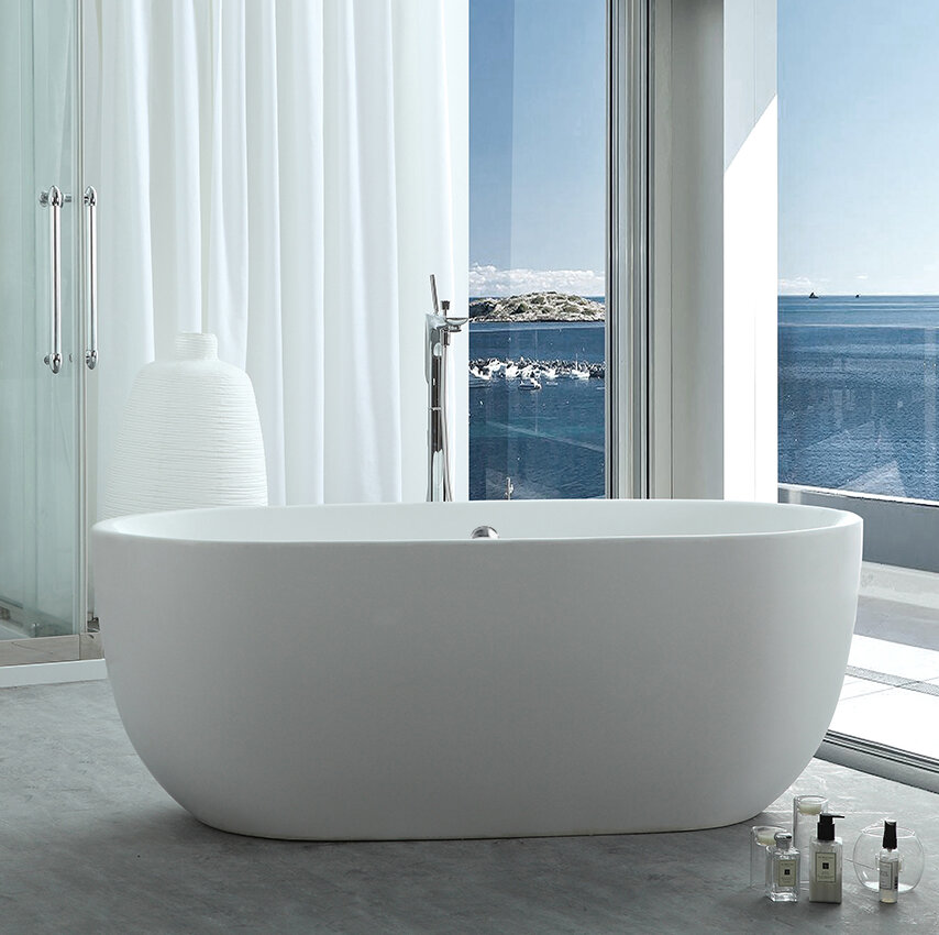 Janus 60 X 30 Freestanding Soaking Bathtub