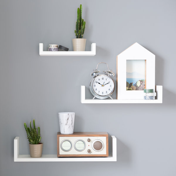 Riley Ave. Sheila 3 Piece Floating Shelf Set & Reviews Wayfair.co.uk