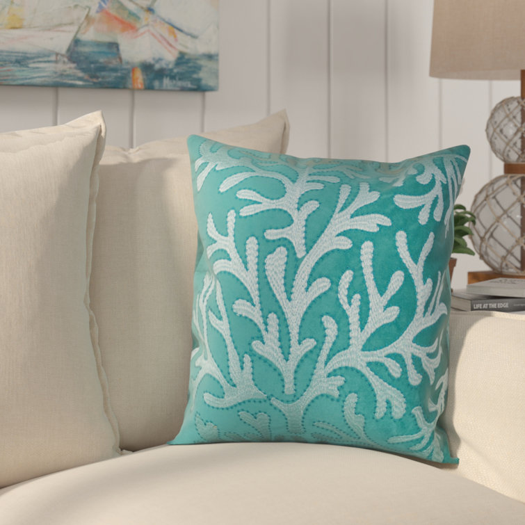 coral throw pillows wayfair