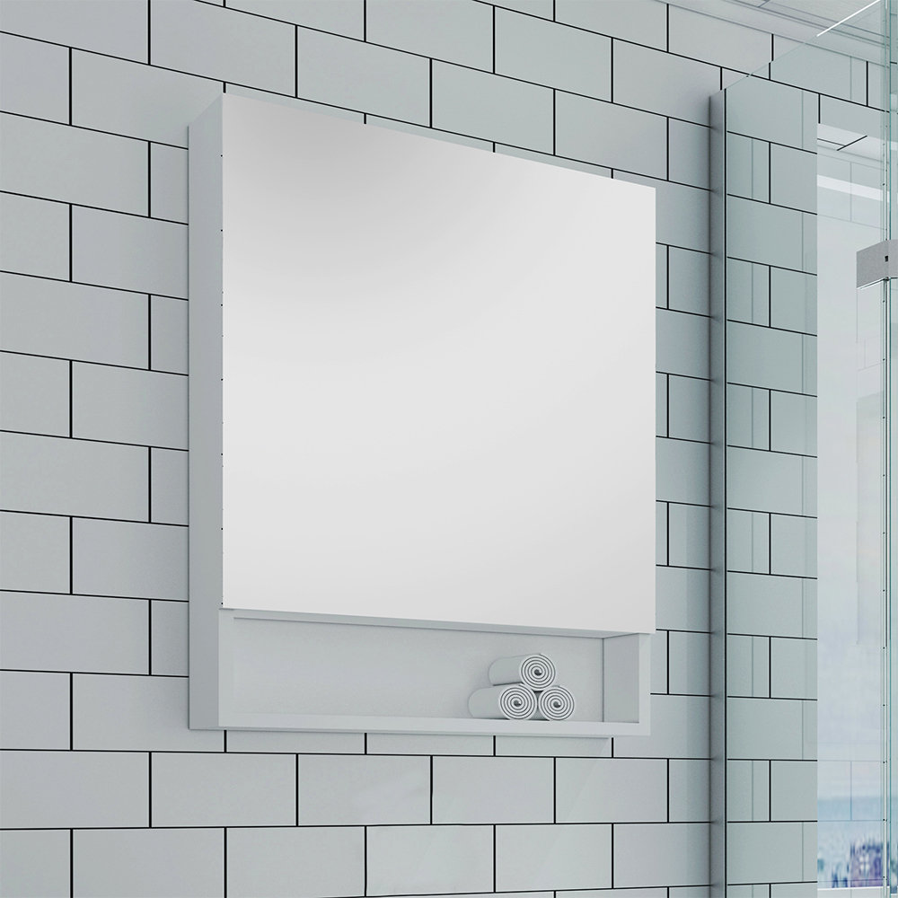Stella 12" x 12" Surface Mount Frameless Medicine Cabinet Stella 12" x 12" Surface Mount Frameless Medicine Cabinet