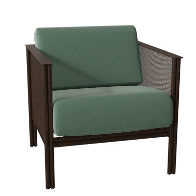 Woodard Jax Patio Chair With Cushions Cushion Color Caruso