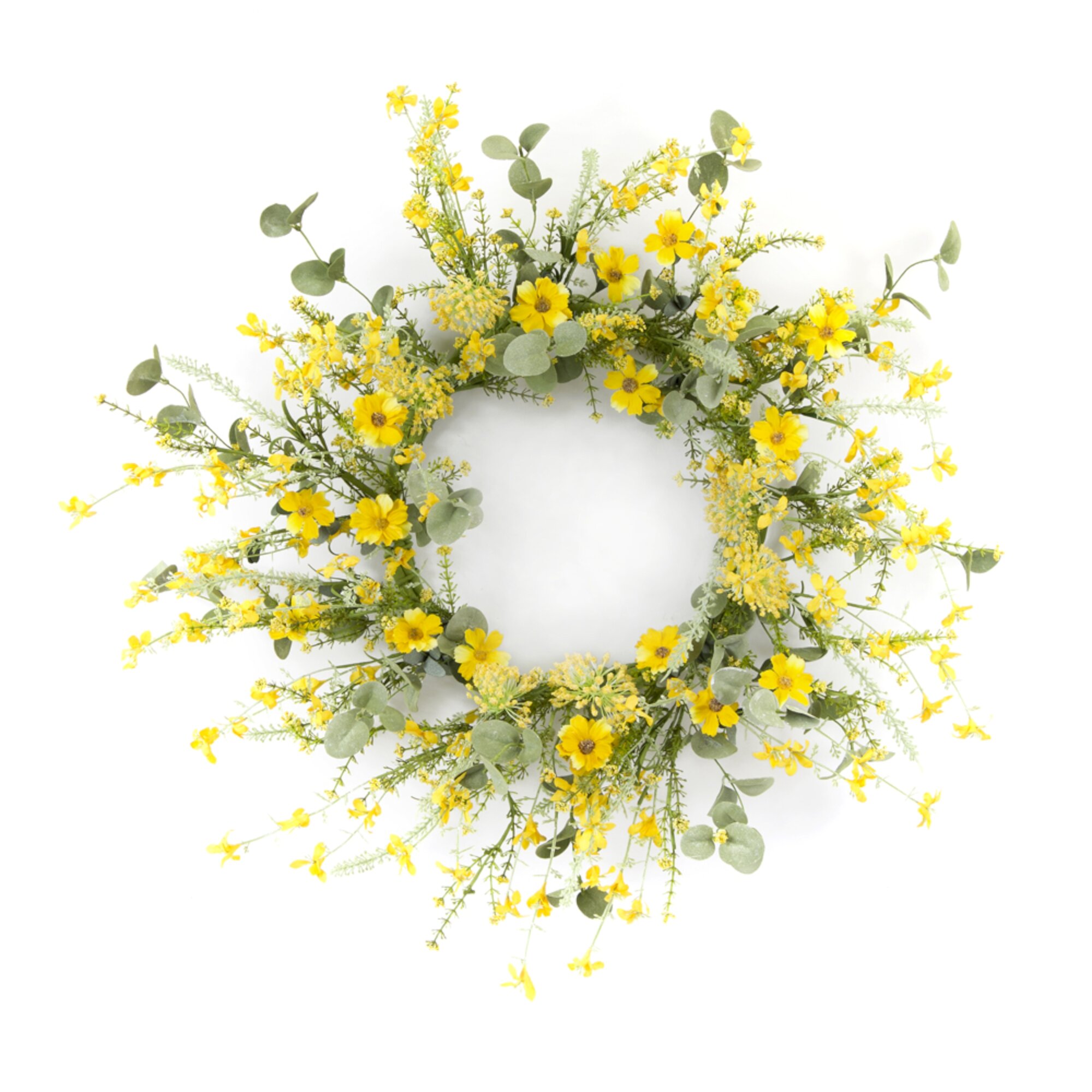 mini flower wreath