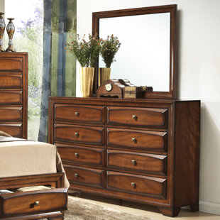 Go to store & view more images Beagan 8 Drawer Double Dresser with Mirror by Winston Porter