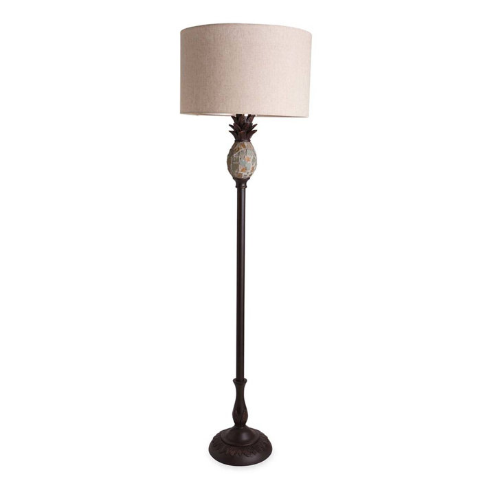 Plow Hearth Pineapple Indoor Outdoor 58 Led Floor Lamp Wayfair