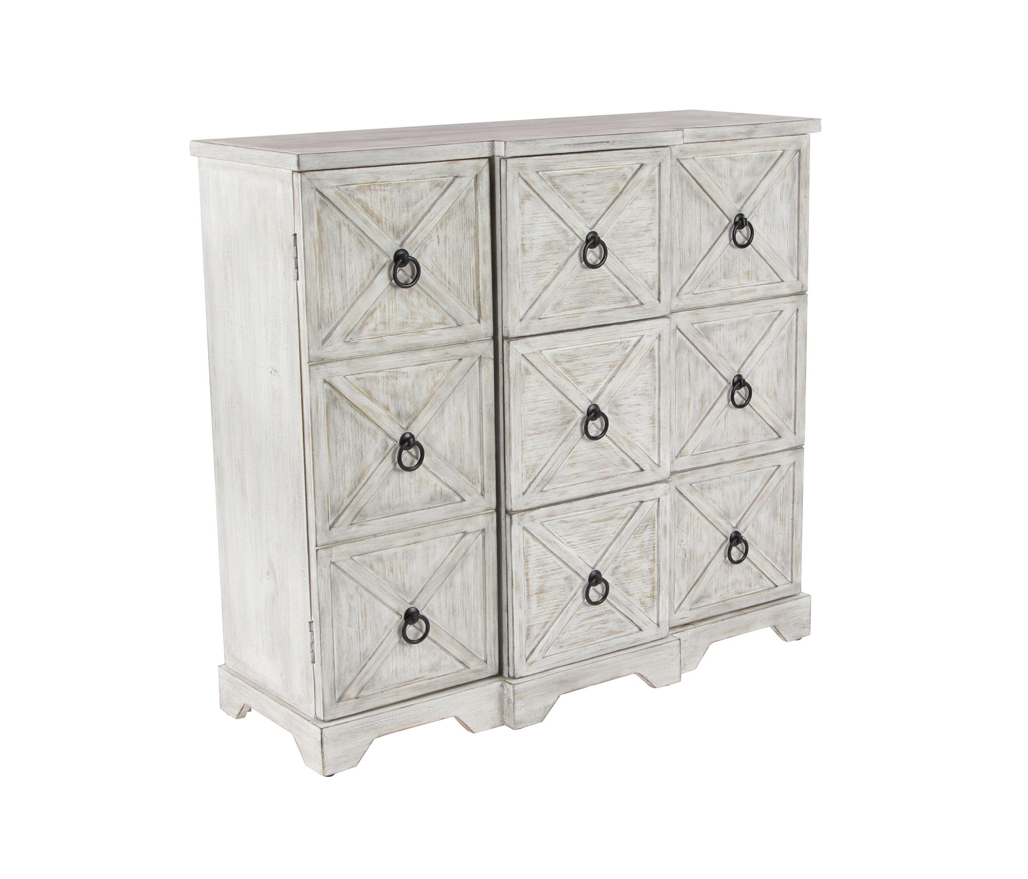 Rosecliff Heights Tyndall 3 Door Accent Cabinet Wayfair