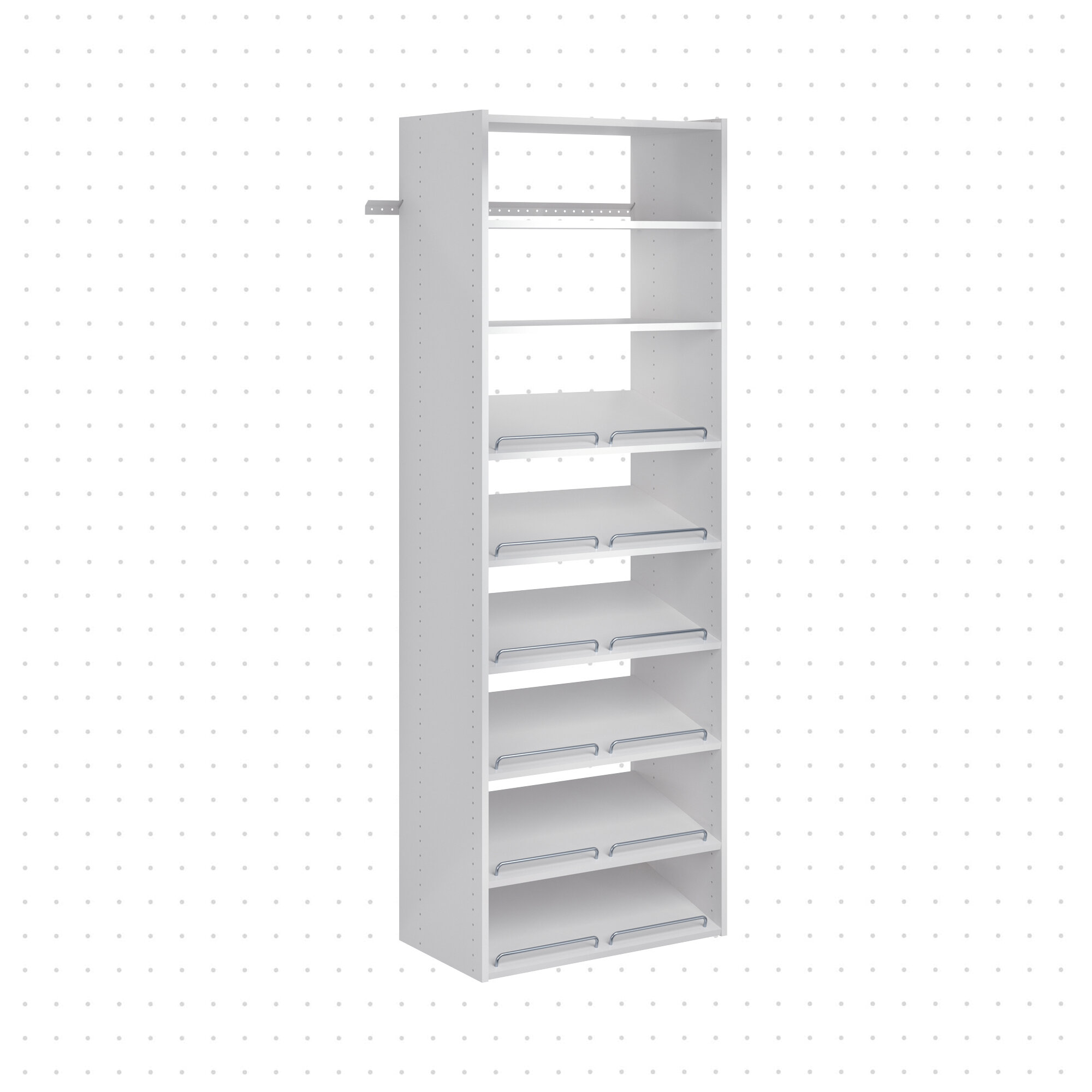 Pins Reggi Shelves For Closet For Holes Max 6 MM 10PZ 