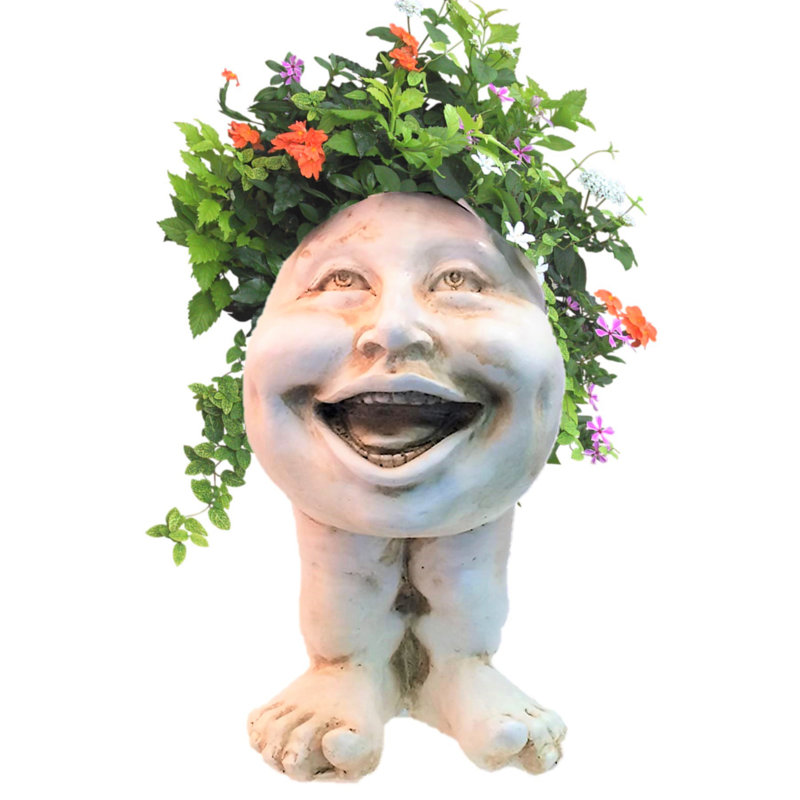 Homestyles Muggly S The Face Aunt Minnie Statue Planter Reviews Wayfair