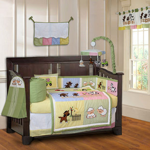 Simpkins Barnyard Farm Baby 10 Piece Crib Bedding Set Simpkins Barnyard Farm Baby 10 Piece Crib Bedding Set