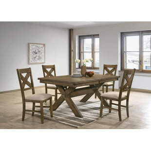 Go to store & view more images Gracie Oaks Poe 5 Piece Extendable Dining Set