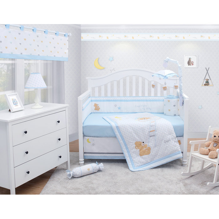 Zoomie Kids Rasmussen Moon and Star Teddy Bear Baby ...