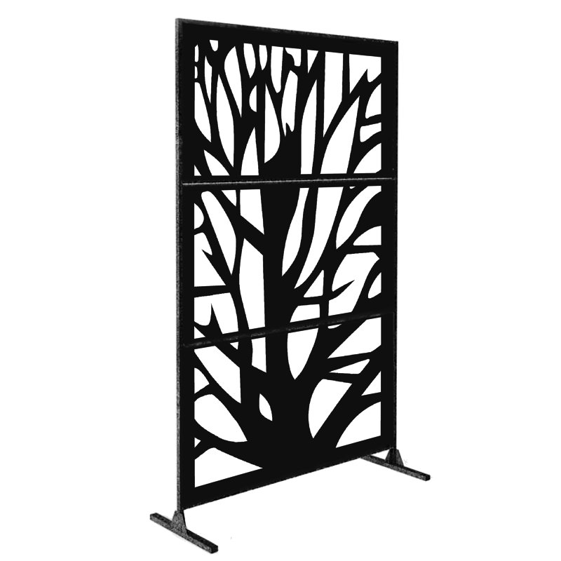 E Joy 6 5 Ft H X 4 Ft W Metal Fence Panel Wayfair