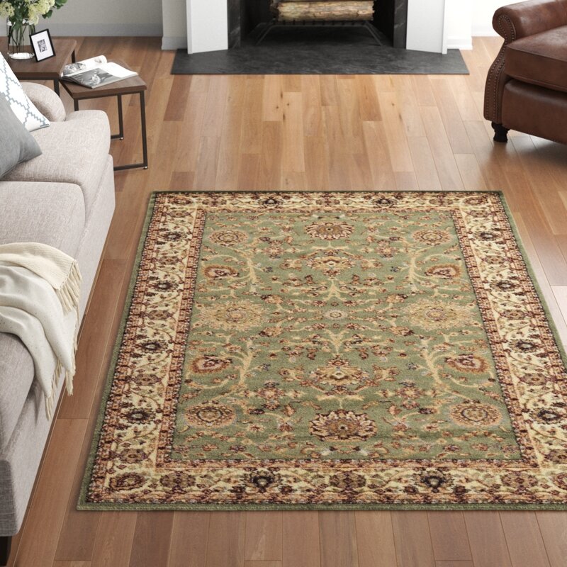 Three Posts™ Fairmount Oriental Light Green Area Rug & Reviews | Wayfair