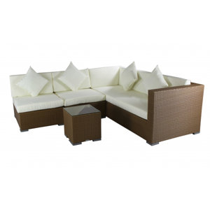 4-tlg. Sofa-Set mit Kissen von IHP24