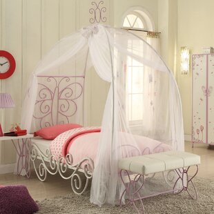 Girls Princess Canopy Bed Wayfair