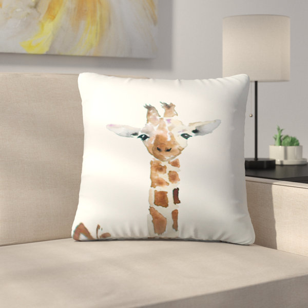 Giraffe Throw Pillow Wayfair