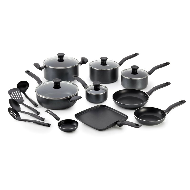 Basics Multi-Function 6-Piece Non-Stick Induction Cookware Set 