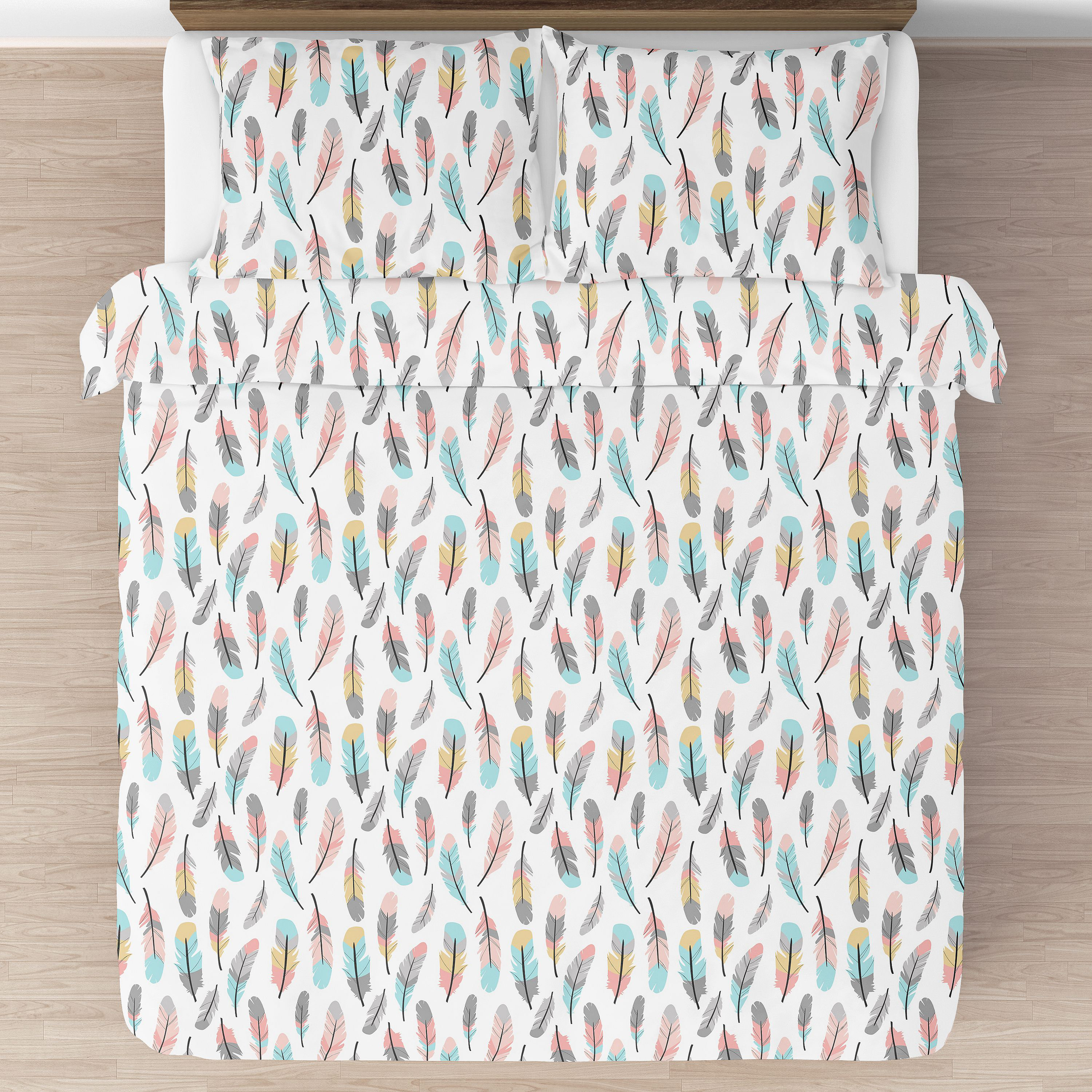sweet jojo designs feather collection