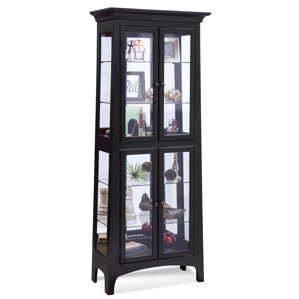 Lancaster I Lighted Curio Cabinet by P..