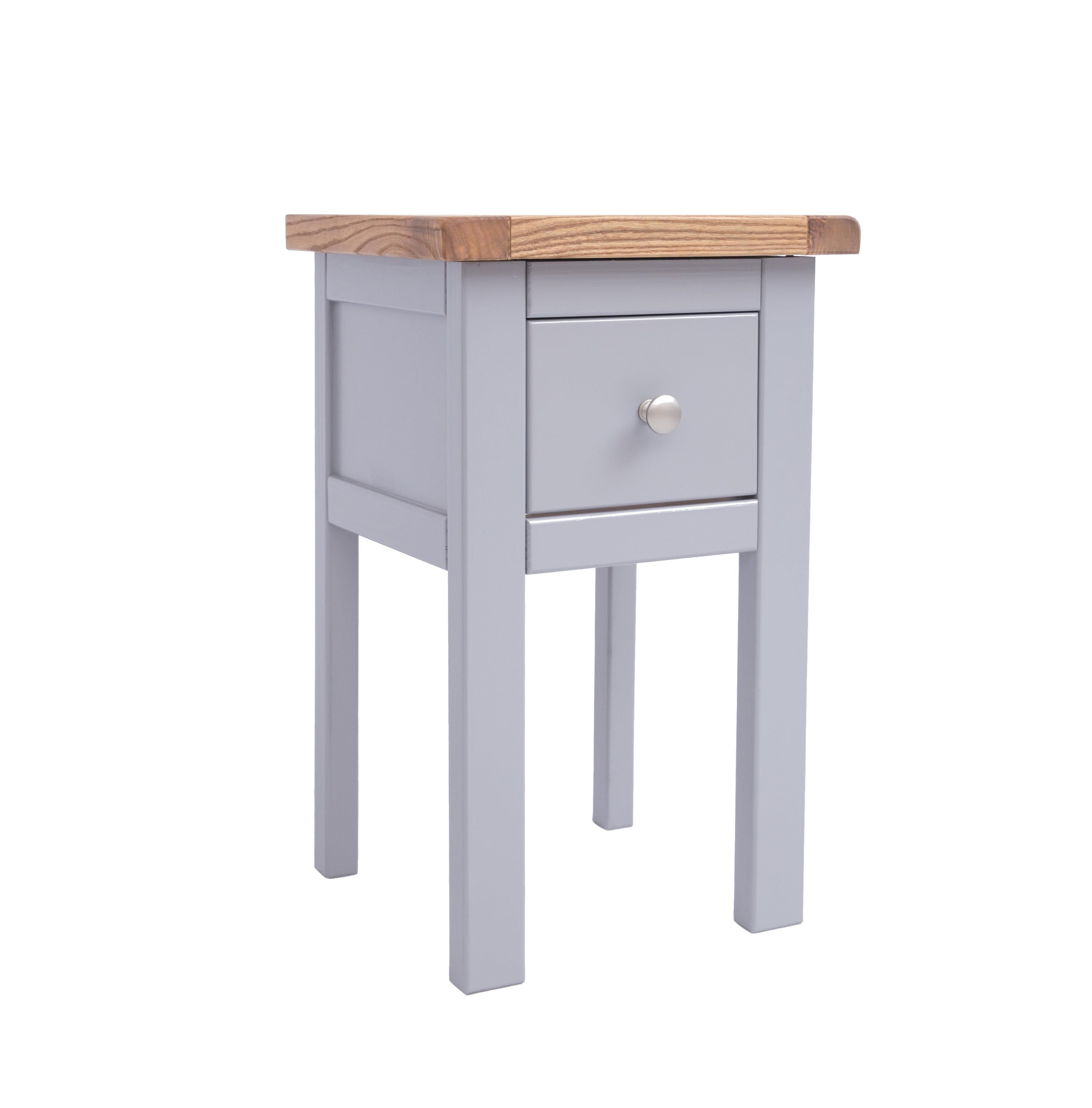 Brambly Cottage Snelson Solid + Manufactured Wood Bedside Table