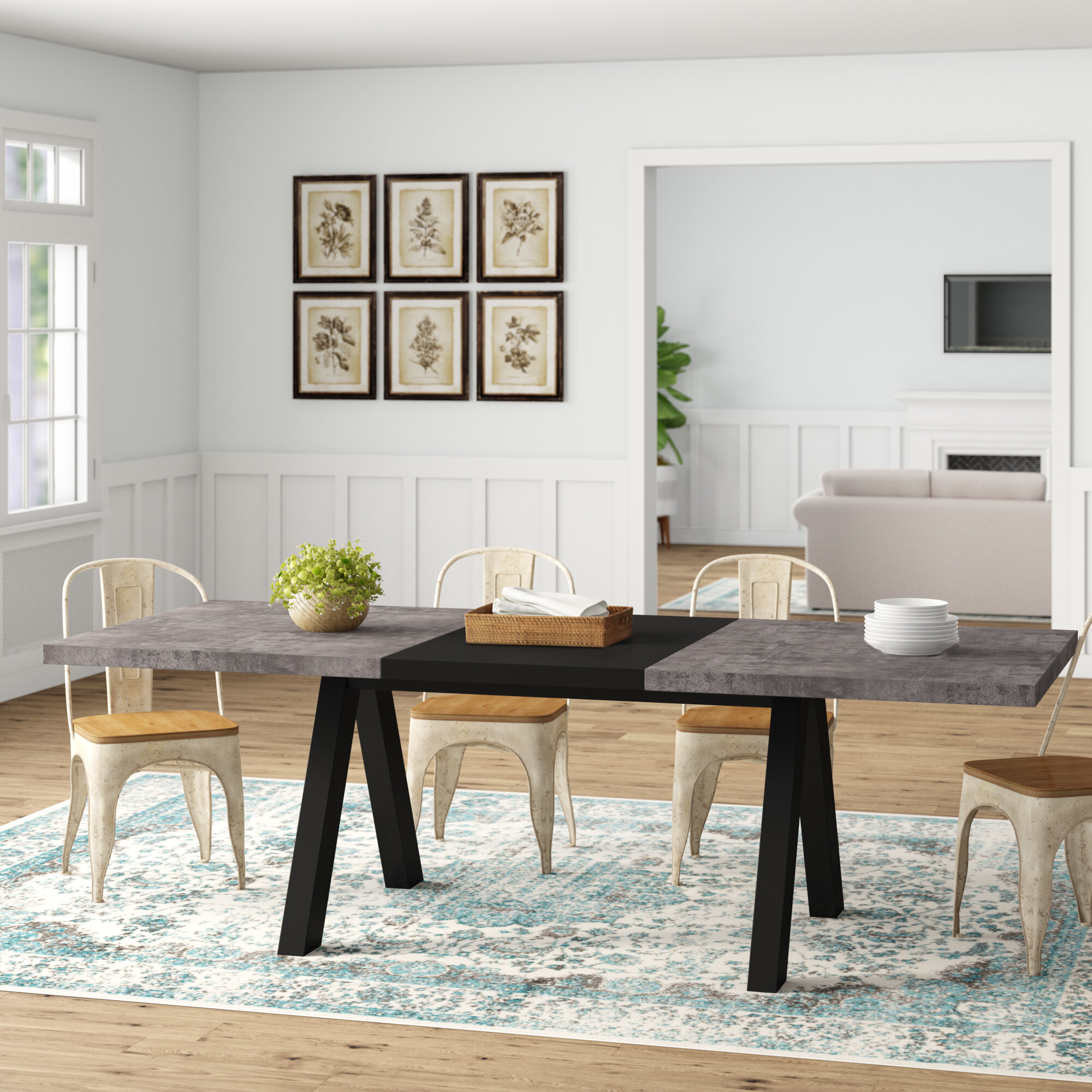 Brayden Studio® Opperman Extendable Dining Table | Wayfair