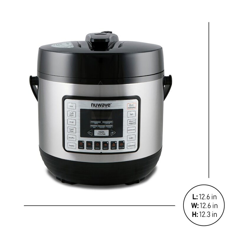 Nuwave Electric Pressure Cooker Reviews Wayfair