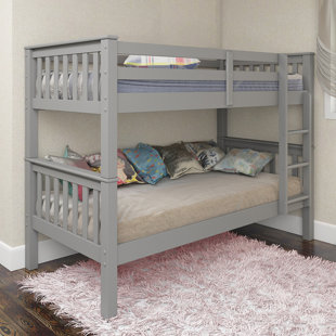 Grey Bunk Beds Wayfair Co Uk Tucker Single Bunk Bed