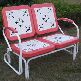 Retro Outdoor Metal Rocker Wayfair Save