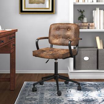 leonardo leather task chair