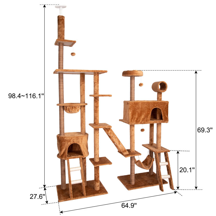 4 foot cat tree