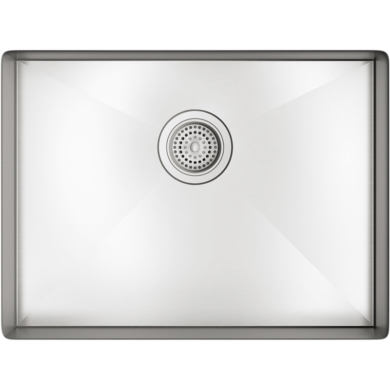 Kohler Vault 24 In X 18 1 4 In X 6 1 4 In Undermount Single Bowl Kitchen Sink Wayfair