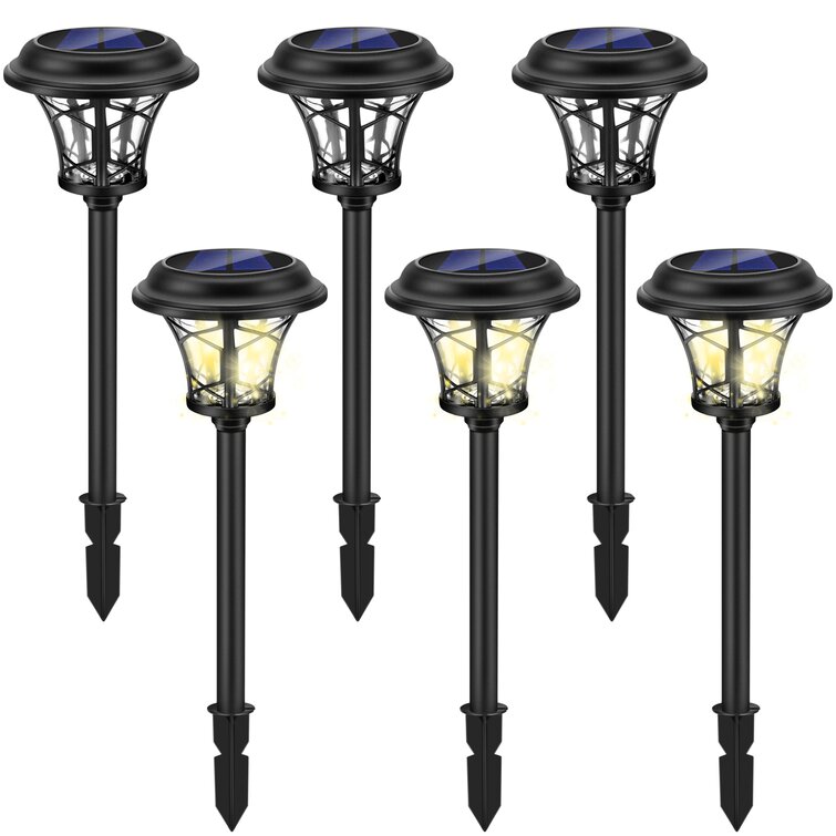 Cold White LED Landscape Lighting Solar Powered Outdoor Lights Garden Lights for Pathway Walkway Patio Yard & Lawn Outdoor Solar Light 10 Pack Stainless Steel Outdoor Solar Lights Waterproof